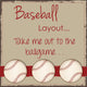 Vintage Baseball Layout