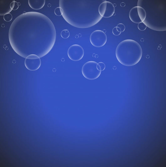 Soap Bubbles Blue