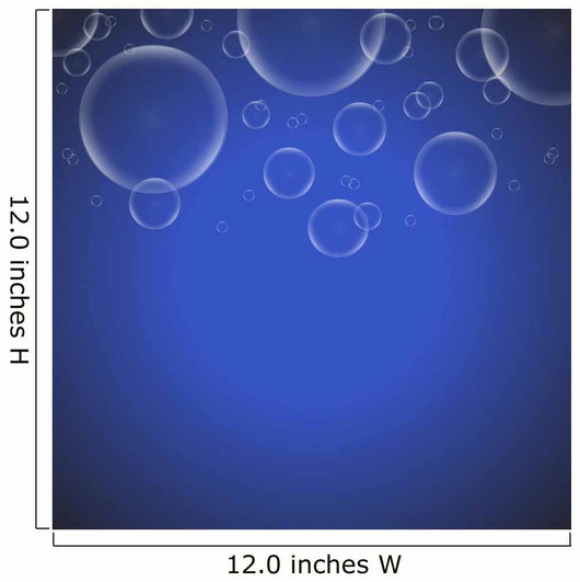 Soap Bubbles Blue