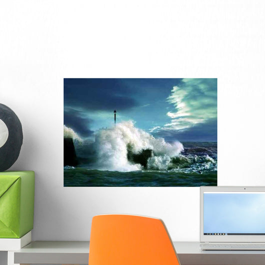 Seaside Storm Wall Decal