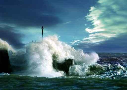 Seaside Storm Wall Decal