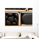 Black Spa Zen Massage Wall Decal