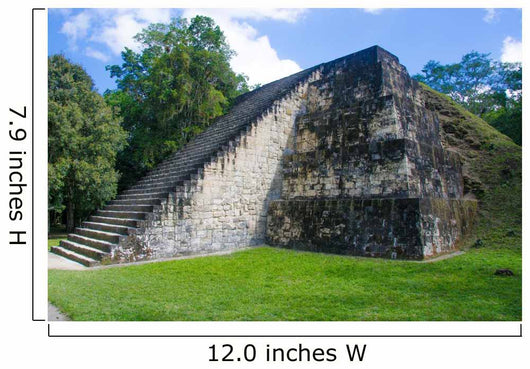 Tikal Mayan Ruins Guatemala Wall Decal