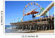Santa Monica Pier Wall Mural