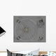 Turntable Topview Wall Mural