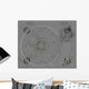 Turntable Topview Wall Mural