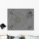 Turntable Topview Wall Mural