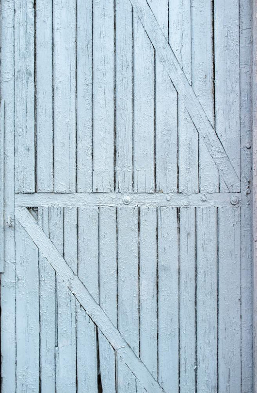 Old Colored Paint Cracked