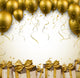 Celebrate Golden with Balloons