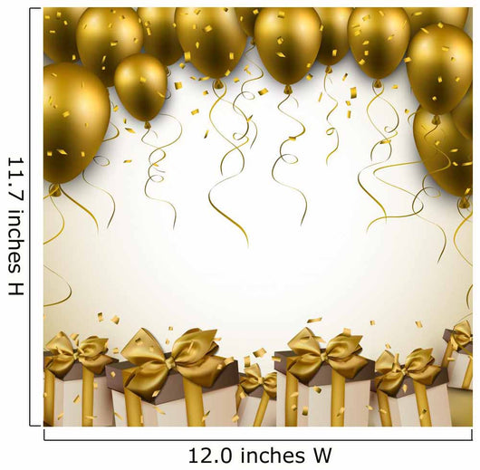 Celebrate Golden with Balloons