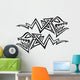 Fish tattoo Wall Decal