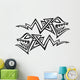 Fish tattoo Wall Decal