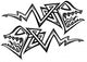 Fish tattoo Wall Decal