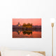 Sunset at Golden Temple, Amritsar, India. Wall Mural