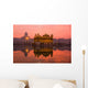 Sunset at Golden Temple, Amritsar, India. Wall Mural