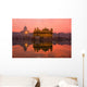 Sunset at Golden Temple, Amritsar, India. Wall Mural