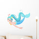 Cute Mermaid Swimming