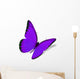 Purple Butterfly Wall Decal