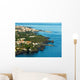 Panorama Aerial Sea Wall Decal