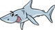 Shark Animal Cartoon Illustration