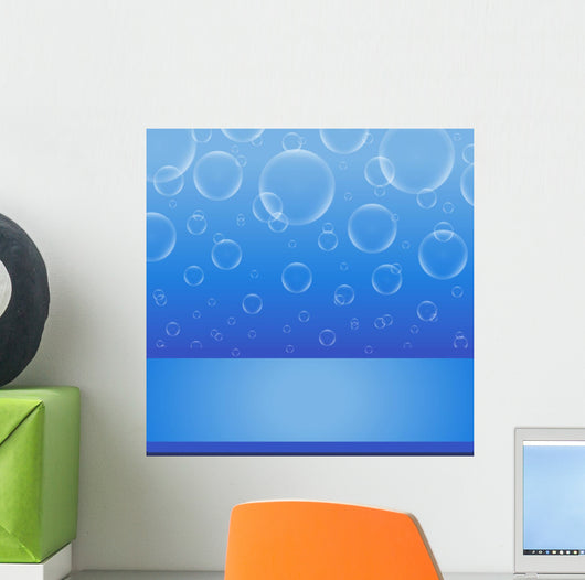 Soap Bubbles Blue