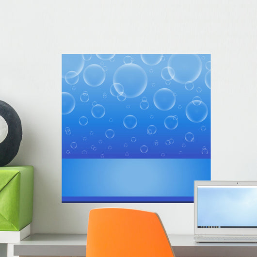 Soap Bubbles Blue