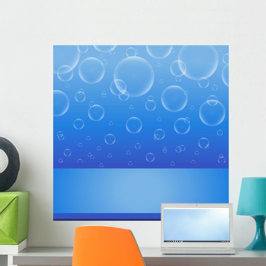 Soap Bubbles Blue