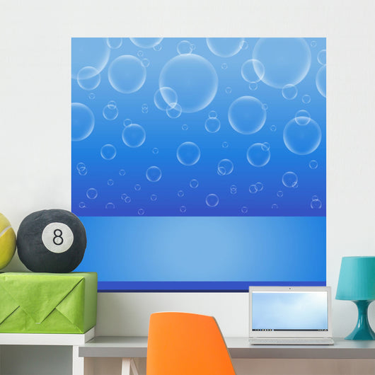 Soap Bubbles Blue