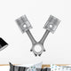 Piston Car Wall Decal
