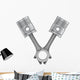Piston Car Wall Decal