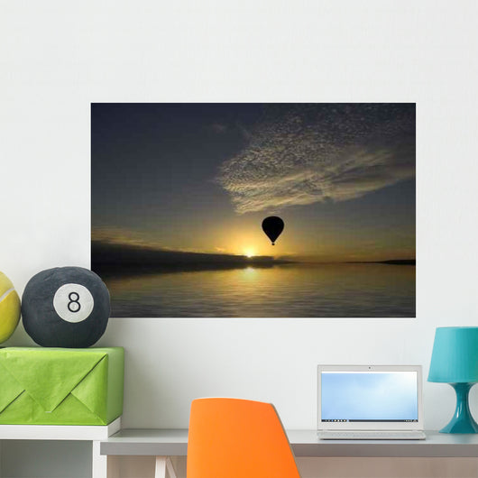 Flying to Night Wall Decal
