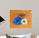 Blue and White Daisies