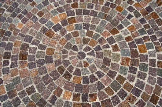 Porphyry Stone Floor Sanpietrini