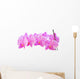 Row of Orchids Wall Decal