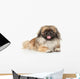Pekinese Dog Portrait Wall Decal
