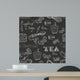 Black and White Tea Wall Decal