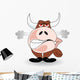 Angry Bull Wall Decal