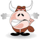 Angry Bull Wall Decal