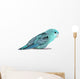 Blue lineolated parakeet Wall Decal