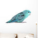 Blue lineolated parakeet Wall Decal