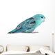 Blue lineolated parakeet Wall Decal