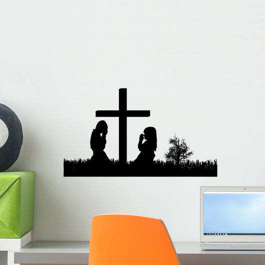 Vector Silhouette Children Wall Decal