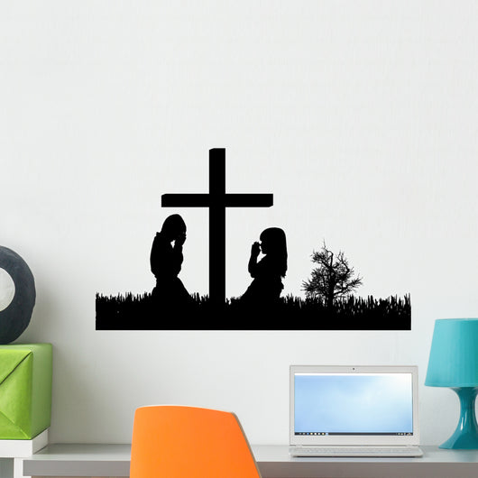 Vector Silhouette Children Wall Decal