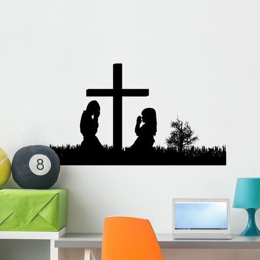 Vector Silhouette Children Wall Decal