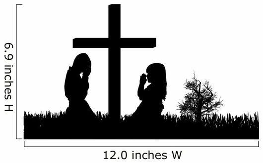 Vector Silhouette Children Wall Decal