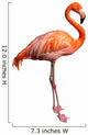 Pink Flamingo Wall Decal