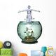 Aquarium Splash Wall Decal