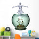 Aquarium Splash Wall Decal