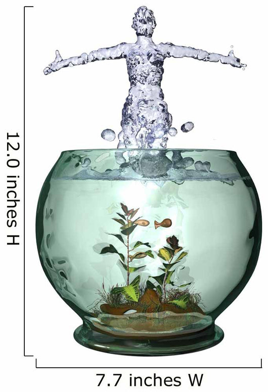 Aquarium Splash Wall Decal