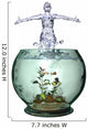 Aquarium Splash Wall Decal